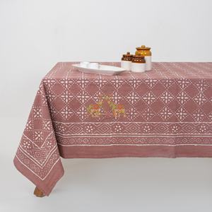 Mantel 100% Algodón con Estampado Dabu, Personalizado, Extra Grande, Decoración del Hogar, Estilo Rústico, para Regalos - Product Image 2