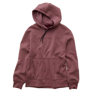 Men's Custom Unisex Pullover Hoodie Oversized Heavyweight Fleece Sweatshirt with Cropped Zip Plus Size Solid DIY Pattern - Product Image 3