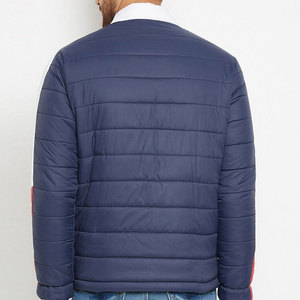 Veste matelassée noire personnalisée de haute qualité North pour hommes chaleur hivernale avec logo avant pour adultes - Product Image 4