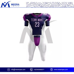 Équipement de football américain haute Performance maillots personnalisés pantalons tissu respirant pour l'entraînement jour de jeu confort imprimé - Product Image 3