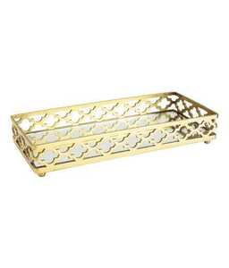 Bandeja de comida decorativa de diseño atractivo, bandeja de comida pulida de cobre de la mejor calidad, venta al por mayor, utensilios de cocina para el hogar, bandeja para servir alimentos - Product Image 4