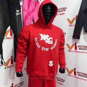 Conjunto de Ropa Masculina, Estilo Retro Gótico Urbano, Chándal Moderno con Estampado Hip Hop, Conjunto de Sudadera con Capucha Extra Grande de 440 g/m², Tallas Grandes para Invierno - Product Image 2