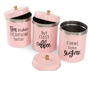 Recipiente de Metal con Acabado Esmaltado de Diseño Atractivo, Utilizado para Almacenamiento de Alimentos en la Mesa de Cocina, Proveedor y Fabricante de la India - Product Image 1