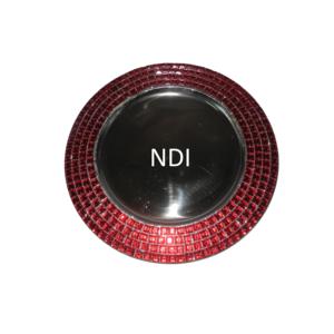 New Arrival Design Metal Charger <b>Plate</b> <b>Decorative</b> Mosaic Design Border Round Shape Metal Charger <b>Plate</b> at Inexpensive Price - Product Image 3