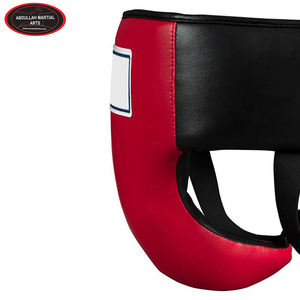 Muay Thai Good Selling Logo personnalisé Fabriqué en cuir de qualité supérieure Garde d'aine de boxe PAR ABDULLAH ARTS MARTIAUX - Product Image 5