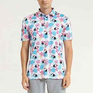 Conception personnalisée hommes polo de sublimation polyester léger durable confortable ajustement commande en gros pour les sports d'équipe utilisation - Product Image 6