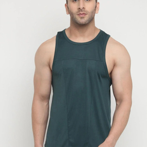 Débardeur anti-boulochage pour hommes Débardeur personnalisé Vente en gros Vêtements de sport respirants sans manches pour hommes Débardeurs super doux personnalisés - Product Image 5