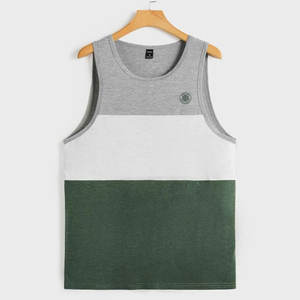 Camiseta sin Mangas para Hombre de Alta Calidad a Precio Razonable, Diseña Tu Propia Ropa Deportiva, Camiseta sin Mangas para Hombre Hecha en Pakistán - Product Image 1
