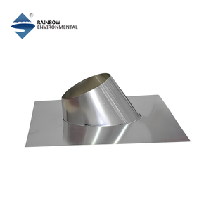 Manchon de <span class=keywords><strong>toiture</strong></span> en acier inoxydable de 5 pouces, étanche, pour <span class=keywords><strong>cheminée</strong></span>, poêle et toit plat, prévention des fuites - Product Image 1
