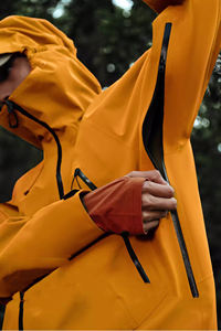 Chaqueta de invierno de algodón 100% polar de 3L Unisex, funcional para exteriores, impermeable, transpirable, con bolsillos, laminado, a prueba de viento, costuras con cinta - Product Image 2