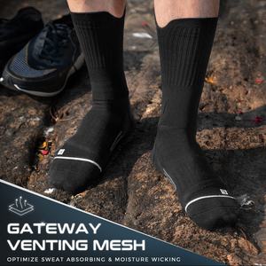 Chaussettes de cheville à coussin <span class=keywords><strong>anti</strong></span>-friction pour hommes Chaussettes de course à pied <span class=keywords><strong>anti</strong></span>-boursouflure Performance athlétique de randonnée Compression - Product Image 3