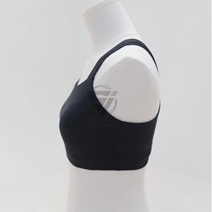 Custom Logo Sportwear High <b>Support</b> Crisscross Straps Seamless Beautiful <b>Back</b> Gym Fitness Bras Crew Neck Backless Yoga Bra - Product Image 4