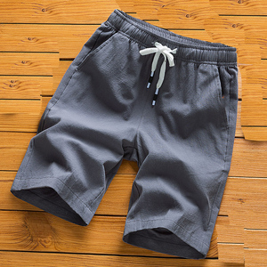 OEM Pantalons pour hommes avec logo personnalisé Pantalons de plage décontractés Shorts d'été moyens en soie glacée Shorts grande taille pour hommes Expédition DDP - Product Image 2