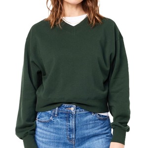 Suéter Corto Informal de Moda para Mujer, Nuevo Modelo 2026, Top Corto de Manga Larga, Holgado, para Otoño e Invierno - Product Image 6