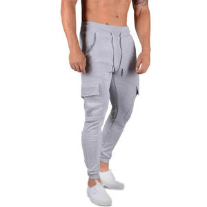 Pantalones Deportivos de Alta Calidad para Hombre, Estilo Jogger, Casuales, con Múltiples Bolsillos, para Gimnasio, Fitness, Entrenamiento, Ropa Deportiva, Pantalones de Invierno, 100% - Product Image 2