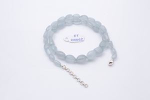 Collar de Cuentas con Nudo de Piedras Preciosas, Joyería Hecha a Mano con Cianita para Unisex, Estilo Étnico, Regalo, Uso Diario, Ocasiones Festivas - Product Image 6