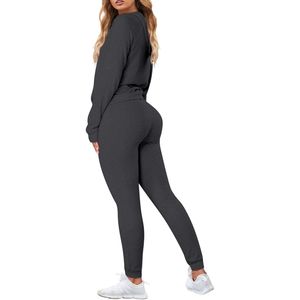 Nuevo diseño 2025, chándal de mujer de alta calidad para correr, chándal informal para mujer, chándal de algodón 100% hecho, chándal de mujer al por mayor - Product Image 4