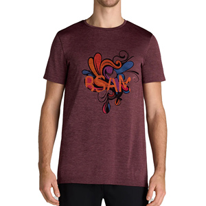T-shirt Homme Personnalisé OEM, Manches Courtes Tendance, Grande Taille, Tricoté, Couleur Unie, Sérigraphié, Respirant, 100% Coton - Product Image 4
