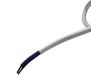 Cordon d'alimentation en PVC approuvé SAA, 2 broches 2x0.75mm carrés, H03VVH2-F 3000/300V,2 broches-SAA, 7.5 ampères 250 volts cordon d'alimentation ca approuvé SAA - Product Image 4