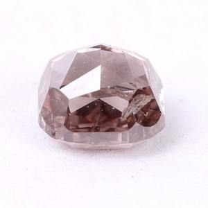 Diamant de laboratoire cultivé de couleur brun rose fantaisie certifié IGI fait à la main pour la fabrication de bijoux, pierre en vrac à bas prix - Product Image 4