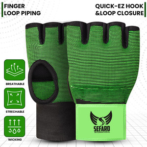 Envolturas de gel de boxeo hechas en Pakistán Servicios OEM Envolturas de gel de boxeo de alta calidad - Product Image 2