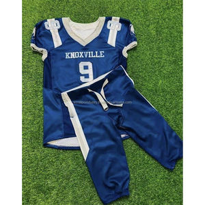 Vente en gros d'uniforme de football américain personnalisé Haut à séchage rapide avec nouveau style de respirabilité grande taille - Product Image 5