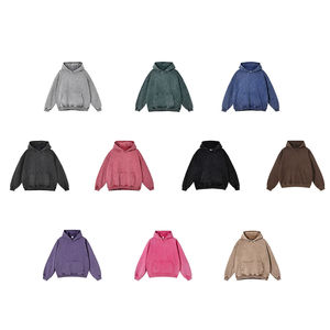 Sudadera con Capucha Extra Grande de Lujo para Hombre, Estilo Urbano, 450 g/m², Personalizada, 100% Algodón, Diseño Sólido con Forro - Product Image 4