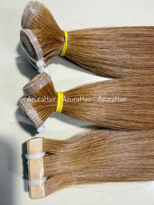 Extensiones de Cabello Liso Azura Remy Vietnamita de Doble Trama, Sin Procesar, Súper Doble Trama en las Puntas, Venta al por Mayor Directa de Fábrica - Product Image 5
