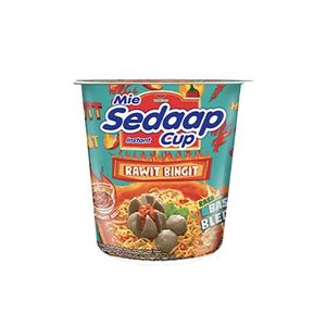 Grosir. MIE SEDAAP CUP adalah MIE instan yang nyaman dalam cangkir yang menawarkan MIE kunyah dipasangkan dengan bumbu rasa.