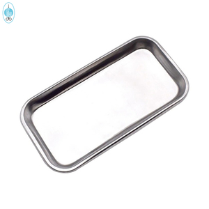 Bandeja médica de acero inoxidable para uso Dental, herramientas de placa cuadrada, instrumento de operación, placa de tratamiento quirúrgico - Product Image 4