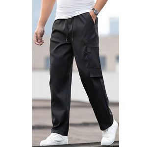 กางเกงวิ่งขนแกะระบายอากาศสไตล์สตรีทแวร์ใส่สบายปรับแต่งสีแฟชั่นระดับสูงสำหรับผู้ชายดีไซน์ใหม่ - Product Image 1