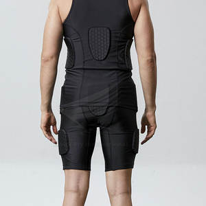 Short rembourré de hockey sur glace respirant avec logo personnalisé Short rembourré de hockey sur glace de fabrication professionnelle - Product Image 3