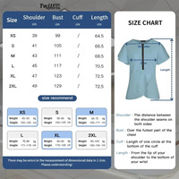 Blouses médicales grande taille de haute qualité, coupe ajustée, manches courtes, col en V, pour infirmières et médecins, tenue de travail d'hiver pour hôpital, en toile