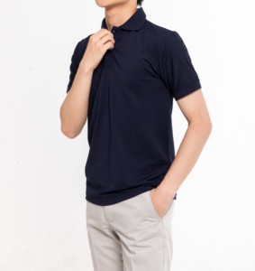 Vente en gros OEM ODM Polo de compression en polyester simple personnalisé Tailles de tissu respirant glacé S-XL la marque Phong Phu - Product Image 3