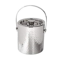 Enfriador de vino de acero inoxidable de grado alimenticio de 1.6L Cubo de hielo de doble nivel para Bar Hotel Fiesta para cerveza Enfriamiento de champán - Product Image 1