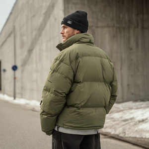 Veste longue matelassée pour homme, veste longue matelassée chaude d'hiver, veste longue matelassée pour homme, streetwear pour homme, 100% polyester spandex, veste longue matelassée pour homme - Product Image 5