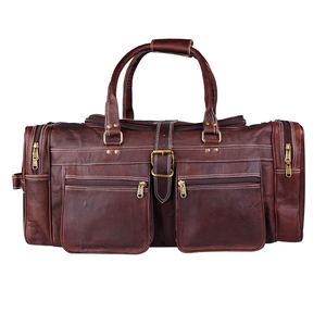 Precio al por mayor 100% bolso de lona de cuero genuino nuevo bolso de lona deportivo de hombro de calidad superior de peso ligero personalizado - Product Image 1