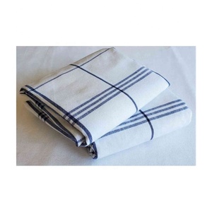 GOTS Certified Organic Cotton <b>Kitchen</b> Towels Checked Embroidered Premium Golf Sets Bulk OEM ODM Export India - Product Image 6