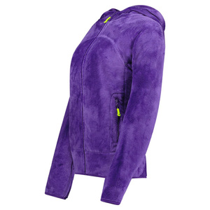 Veste en polaire à capuche zippée décontractée respirante et tendance pour femmes, élégante, douce, isolée, chaude, vêtements décontractés pour femmes - Product Image 3