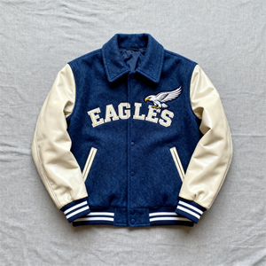 Chaqueta Universitaria de Béisbol para Hombre, Chaqueta Personalizada de Invierno Estilo Vintage con Capucha y Letras de Donald Duck para Hombre - Product Image 6