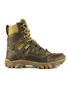 <b>Men's</b> Tactical <b>Boots</b> Winter USA Leather Breathable <b>Waterproof</b> with Customizable Logo and Rubber PU Insole OEM Product - Product Image 4
