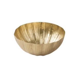 Bol de service en métal en aluminium poli Design moderne pour la vaisselle de fête de mariage Taille écologique et personnalisable - Product Image 4