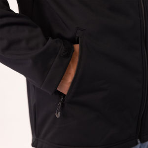 Veste Softshell pour homme, style simple, imperméable, OEM, meilleure qualité, fournisseur direct d'usine, prix bas, vestes Softshell pour homme - Product Image 5