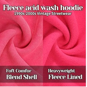 El producto más nuevo, sudaderas con capucha lavadas con ácido para hombres, ligeras, lavadas, Vintage, de gran calidad, hechas a medida, informales, para invierno, para exteriores, con capucha - Product Image 4