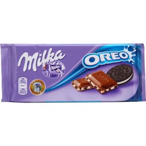 Offre économique pour 100g - 300g de chocolat Milka original à vendre. Chocolat Milka 100g - Toutes les saveurs. Texte arabe. Meilleurs prix - Product Image 6