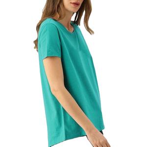 T-shirts pour femmes 100% coton OEM de haute qualité, décontractés, style hip-hop, été, imprimés sur mesure, séchage rapide, personnalisables, MADE HI 2026 - Product Image 3