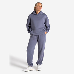 2025 Venta caliente personalizado Slim Fit Training Joggers Heavyweight SweatSuit para mujeres activas Tallas grandes Joggers femeninos SweatSuit - Product Image 1