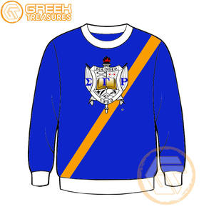 Haute qualité personnalisé Sigma Gamma Rho coton polaire sweat brodé pull veste femmes vêtements grecs sororité Style - Product Image 2