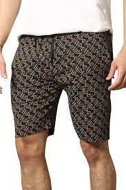 Shorts cargo imprimés en toile de coton décontractés pour hommes, taille basse, fermeture éclair, écologiques, lot de trois - Product Image 5