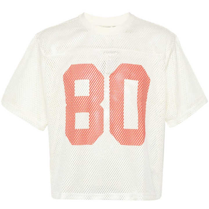 Camiseta de fútbol americano de corte holgado, 100 poliéster, malla transpirable, Retro uniforme de equipo, camiseta de Rugby, diseño OEM personalizado - Product Image 3